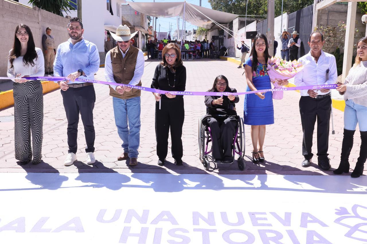 El gobierno del estado transforma Yauhquemehcan con obras que dan vida a las comunidades